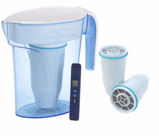 Startpaket - ZeroWater vattenfilterkanna 1,7 liter med 3 filter