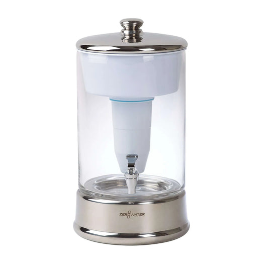 ZeroWater vattenfilterbehållare 9 liter av glas